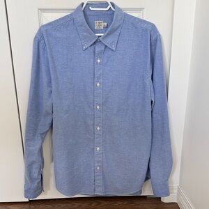 Slim Untucked Broken-in organic cotton oxford shirt J Crew